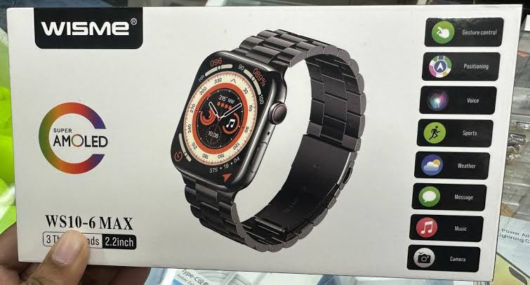 WISME WS10 _6 MAX SMART WATCH