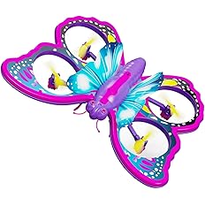 Butterfly Drone for Kids - LED Lights, Altitude Hold, Headless Mode, and 360° Flip RC Quadcopter