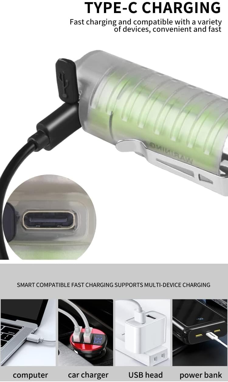 WINDFIRE Rechargeable Flashlight