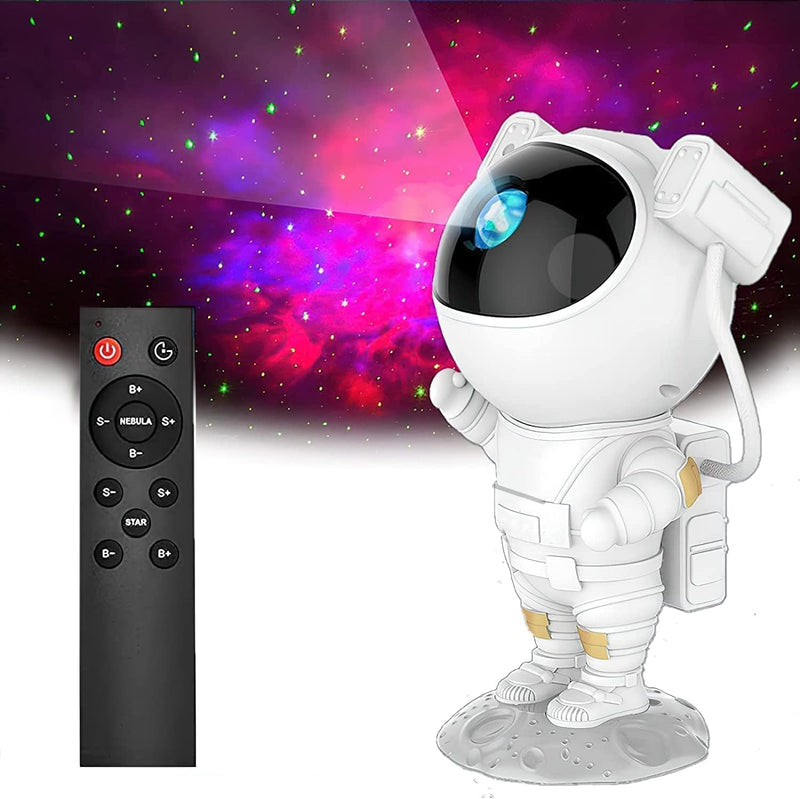 &nbsp;Star Projector Night Light with Timer, Remote Control and 360°Adjustable Design, Astronaut Nebula Galaxy Night Light Projector for Children Adults...