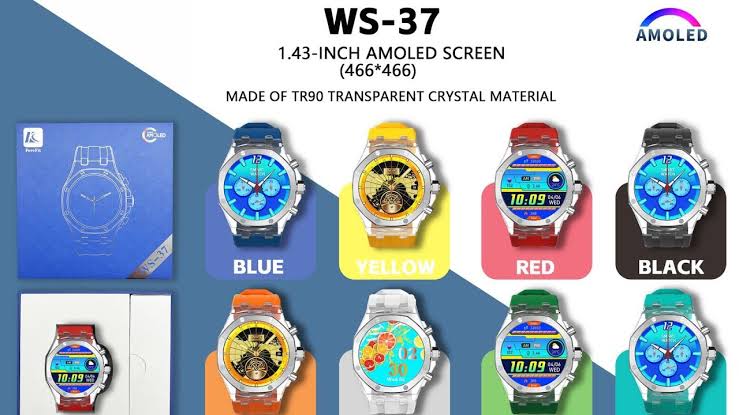 WS 37 SMART WATCH AMOLED